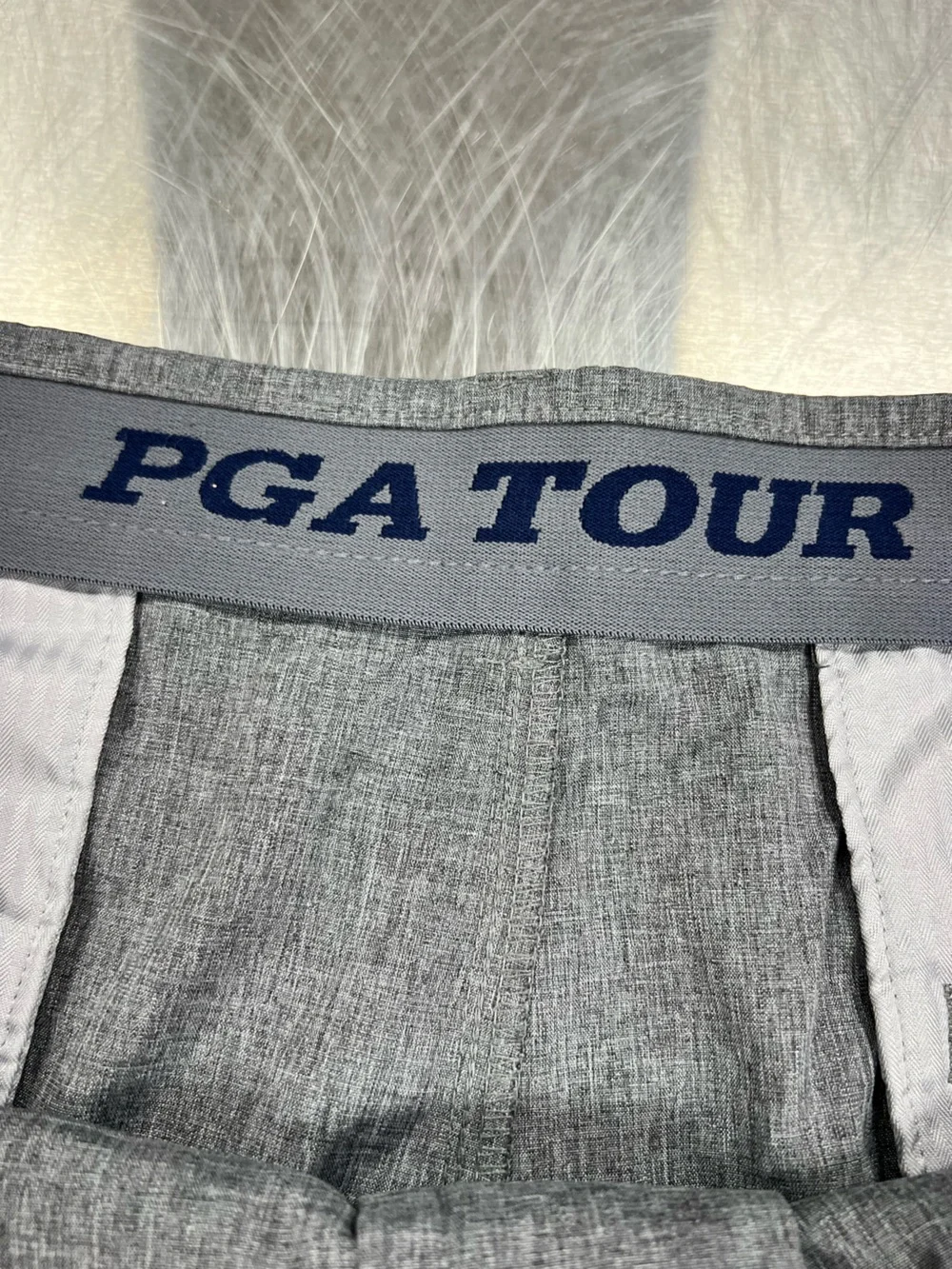 PGA Tour Charcoal Gray Flat Front Men's Shorts 40
